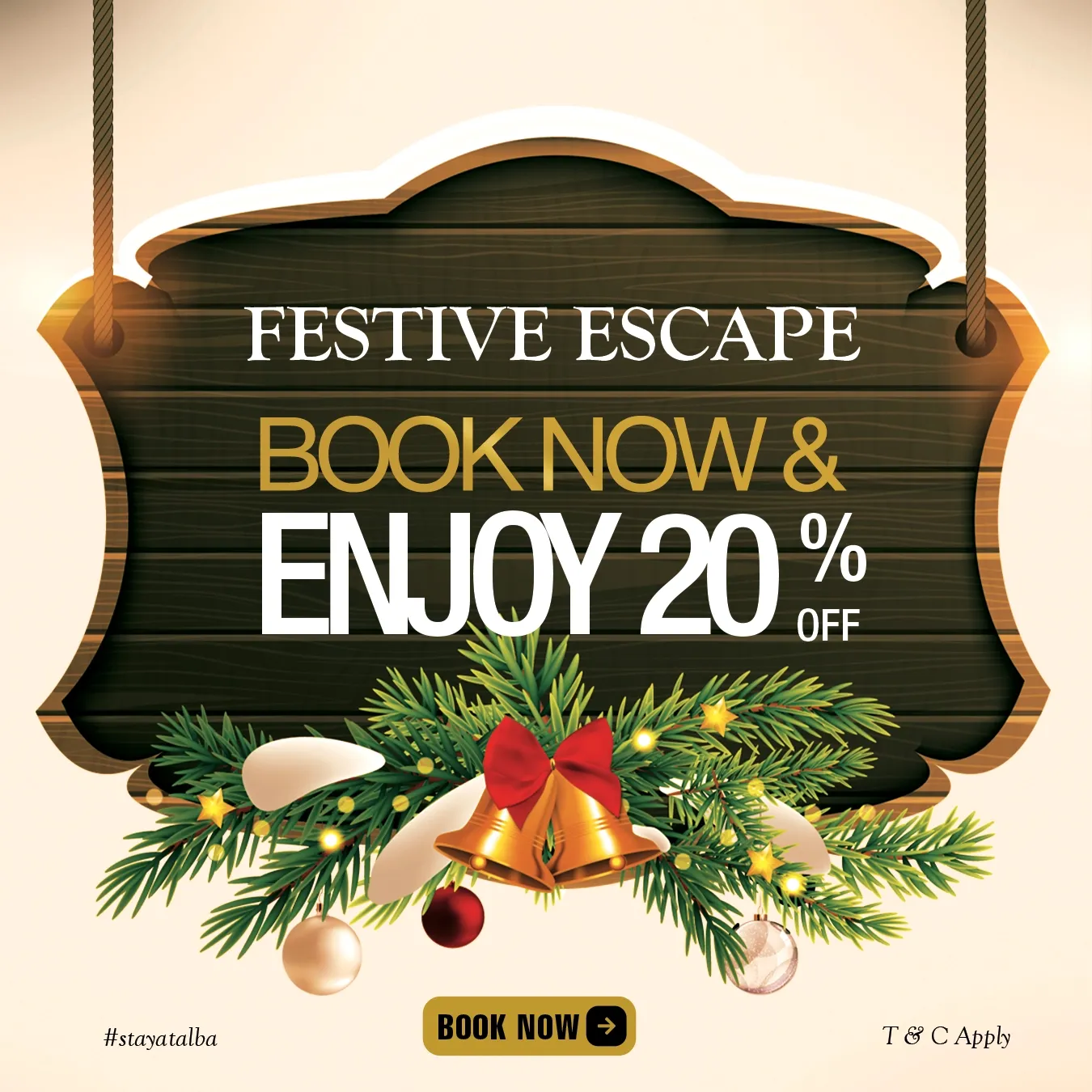 Festive Escape package at Alba Hotel