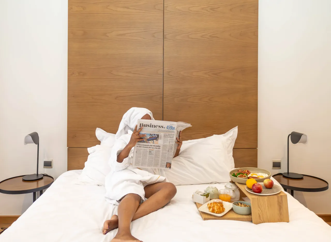In-room Dining - gourmet meals delivered to your room